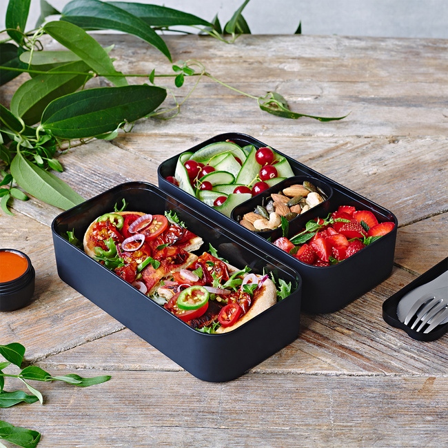 Monbento Original Bento Lunchbox 1l Black Onyx