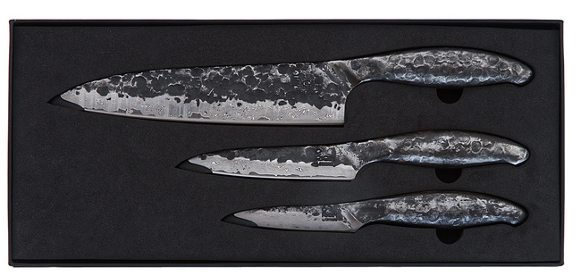 Zestaw Noży Kuchennych Samura Origin - 3 Częściowy, Profesjonalne Ostrze, Model Sor-0220