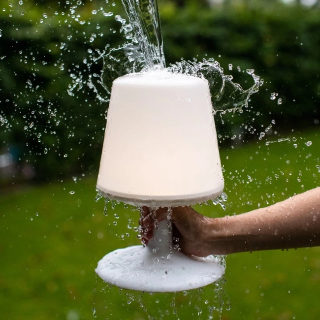 Lampa Light To Go Organic - szara - Koziol