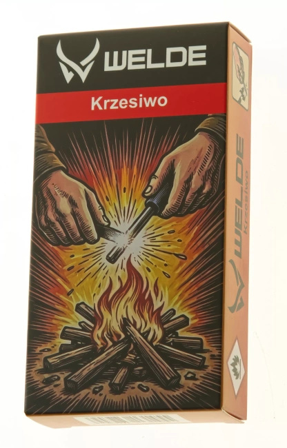 Krzesiwo ferrocerowe Welde 8mm x 8cm - survival i bushcraft