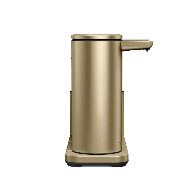 Zestaw dozowników do mydła Simplehuman ST1113 z organizerem, 2 x 414 ml, matowe złoto