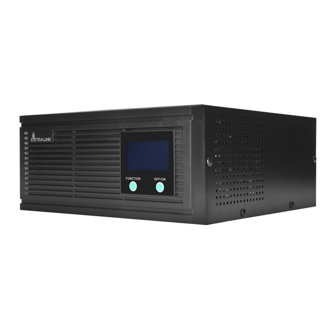Inwerter Extralink Piorun 2000VA/1600W, czysta sinusoida, akumulator 24 V