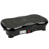 EXTRALINK Moonwalk Spinmove Platforma Wibracyjna Fitness 200W Bluetooth Gumami Oporowymi Czarna