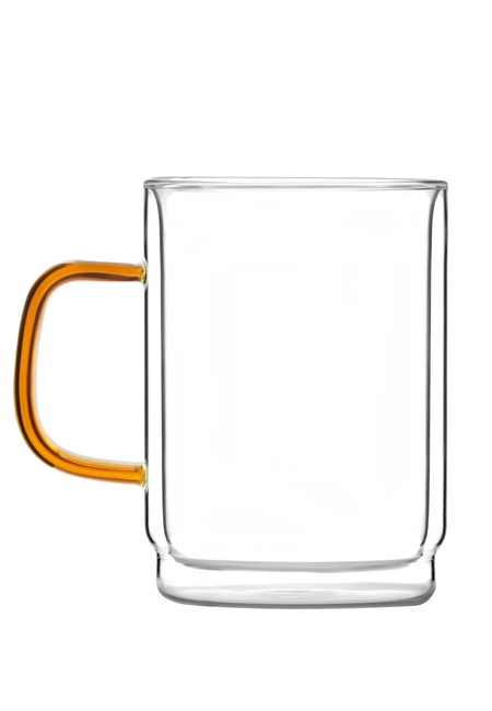 Komplet 2 Szklanek Z Podwójną Ścianką Amber 350 Ml 8593 - Vialli Design