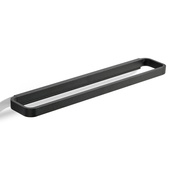 Reling na ręczniki Zone Denmark Rim Black, 44 cm, aluminium