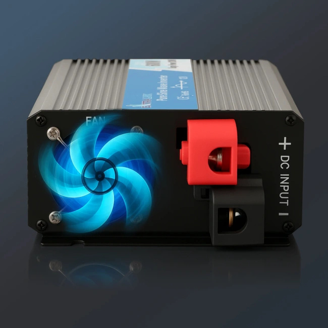 Przetwornica napięcia Extralink OPIP-600W z czystą sinusoidą, 12 V/230 V, 600 W