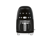 Smeg - Ekspres Przelewowy, Czarny 50's Style Dcf02bleu Czarny