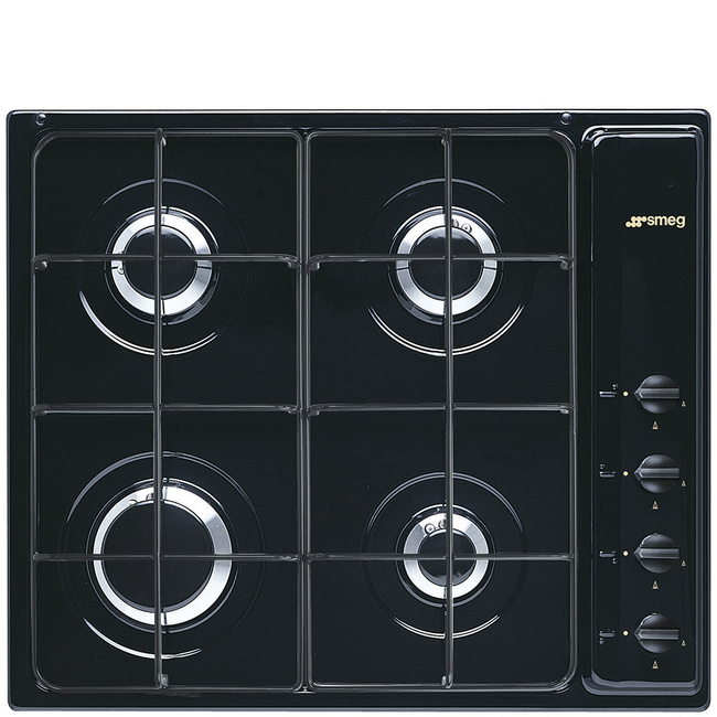 Smeg - Płyta Kuchenna Selezione S64sn Czarny