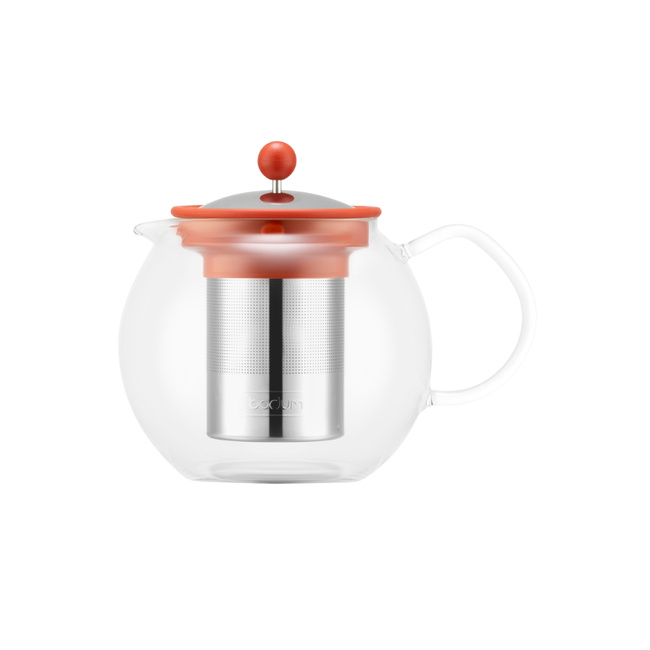 Dzbanki do herbaty tłokowe Assam 1L Lava Falls Bodum