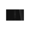 Smeg - Płyta indukcyjna z okapem kuchennym Universal Hobd682D2 Czarny