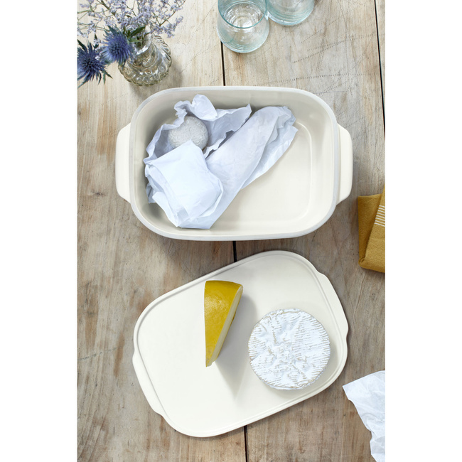 Pojemnik na ser ceramiczny, 3,5 l, kremowy - Emile Henry