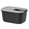Pojemnik na żywność Mepal EasyClip 2.0 450 ml Nordic Black, mały, z klipsem