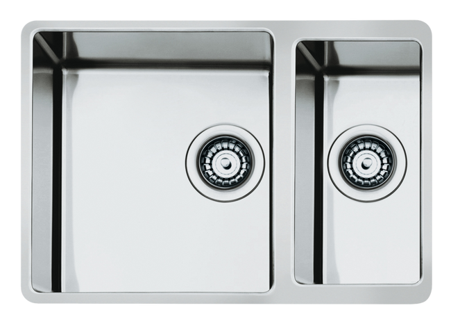 Smeg - Zlewozmywak Ze Stali Nierdzewnej Mira Vstr4018-2 Stal Nierdzewna