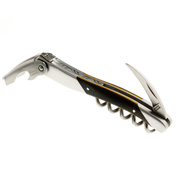 Korkociąg Château Laguiole z linii Grand Cru - Drewno Hebanowe z Żółtym Akcentem