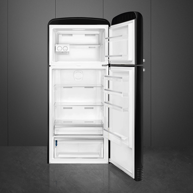 Smeg - Chłodziarko-zamrażarka FAB50RBL5 50'S STYLE - czarny