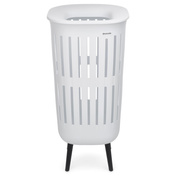 Kosz na pranie Brabantia Collect-It Hi 55 l na nóżkach, biały
