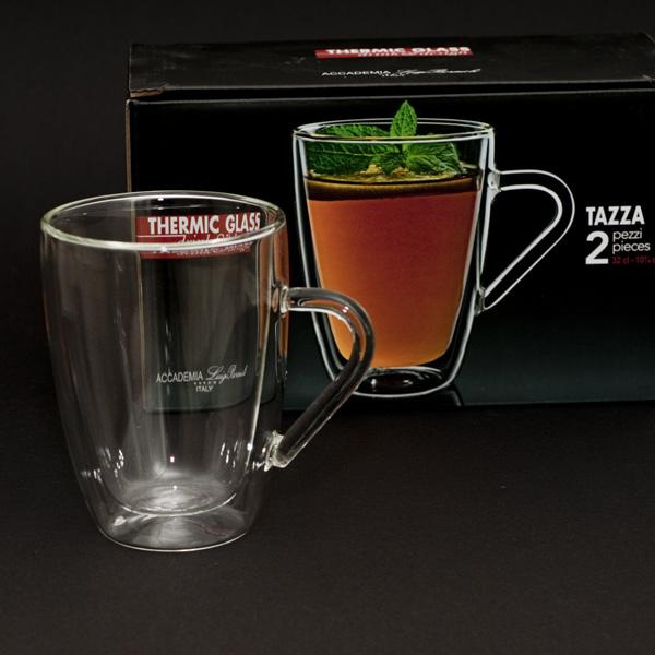 Szklanki termiczne z uchwytami 2 szt. - Luigi Bormioli