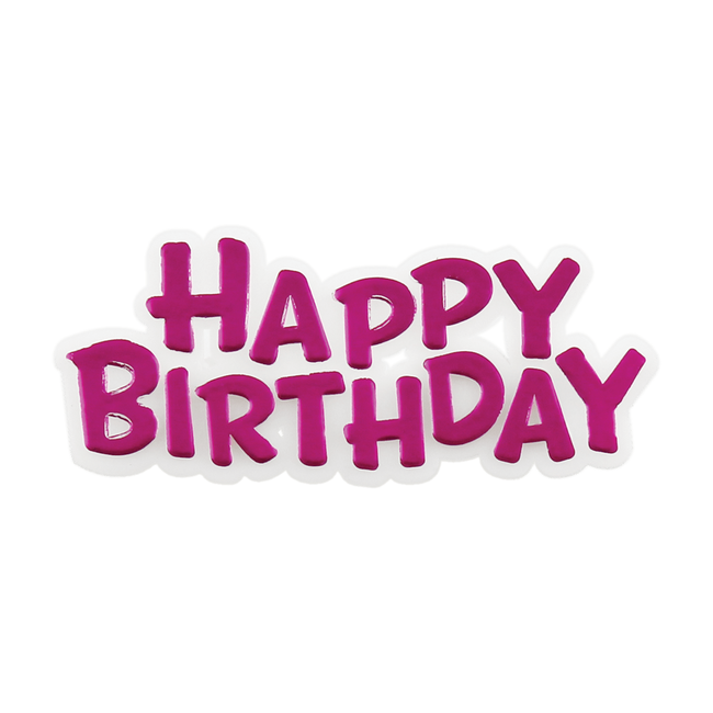 Pme Świeczki Różowe Happy Birthday (16 Sztuk) Różowy