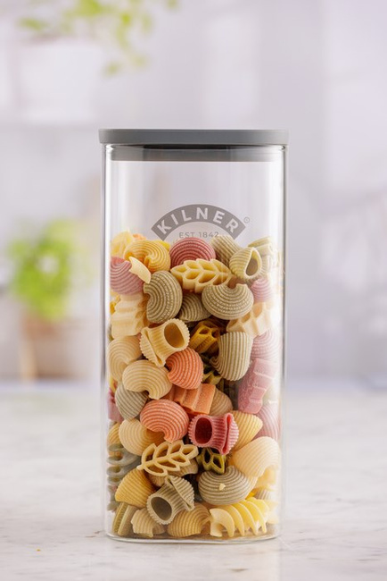 Słoik Kilner Fresh Storage 1,5 l, kwadratowy, na kaszę i granolę