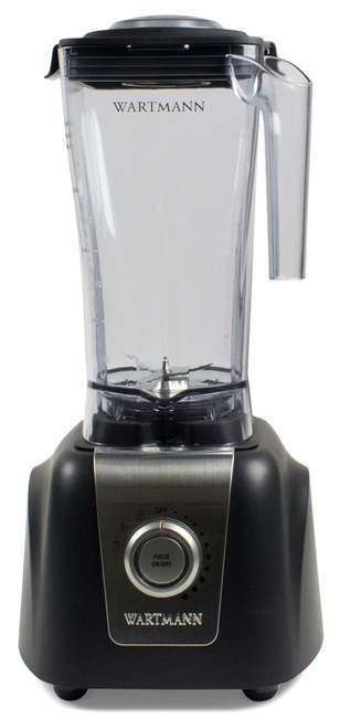 Blender wysokoobrotowy Wartmann WM-1807 HS, czarny, 30 000 obr./min, kielich Tritan 2 l