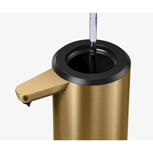 Automatyczny dozownik do mydła Simplehuman ST1083, 266 ml, szczotkowany mosiądz