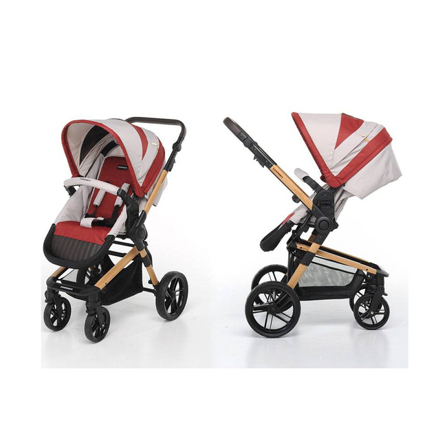 Wózek 3w1 Foppapedretti iWood Coral – koralowy