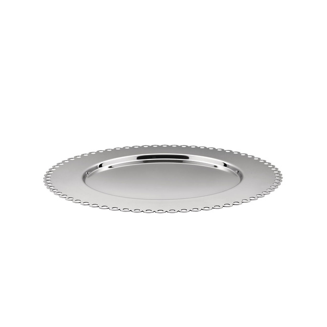 Talerz i taca Alessi Edges ITM26, stal nierdzewna polerowana, 32,5 cm
