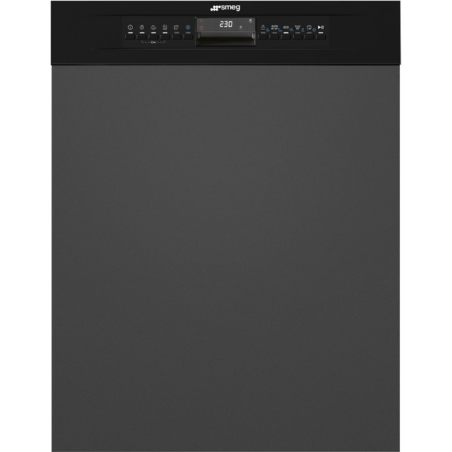 Smeg - Zmywarka do naczyń, 60 cm Universal PL364CN Czarny (panel sterowania)