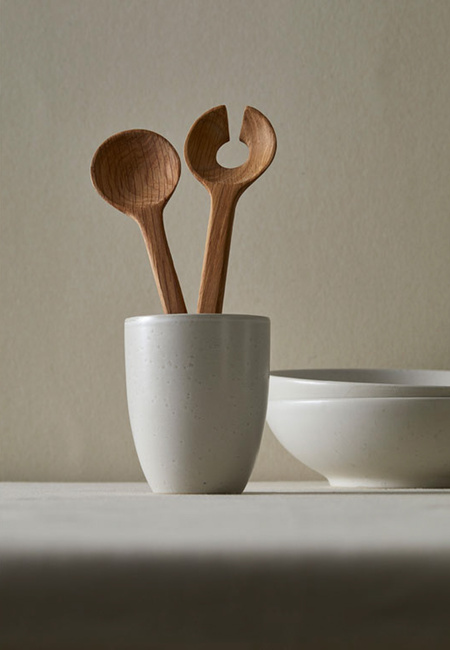 Łyżki do sałaty 24 cm Oak - Bitz