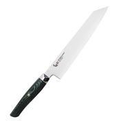 Nóż Kiritsuke Gyuto Mcusta Zanmai Green Revolution 23 cm, stal SPG2, micarta