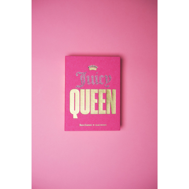 Szkatułka na biżuterię Printworks x Juicy Couture Juicy, różowa, w formie książki