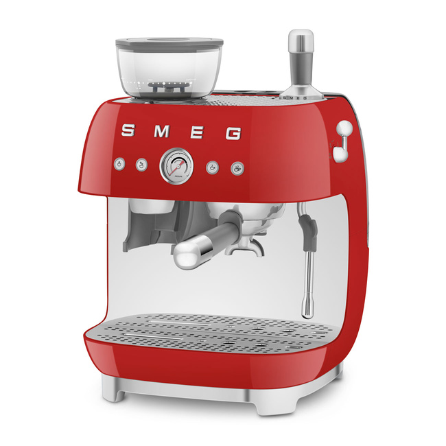 Smeg - Ekspres do kawy Egf03Rdeu 50's Style