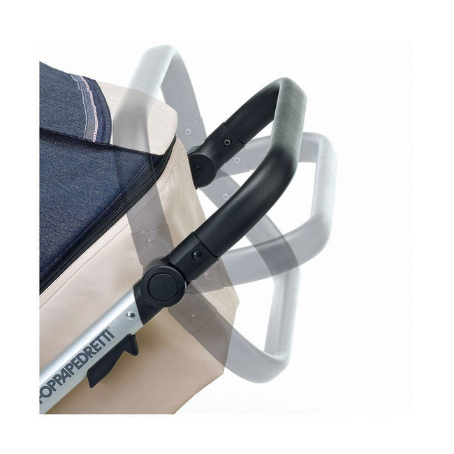 Wózek 3w1 Foppapedretti Supertres Denim Perla