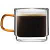 Komplet 2 Szklanek Z Podwójną Ścianką Do Espresso Amber 80 Ml 8579 - Vialli Design