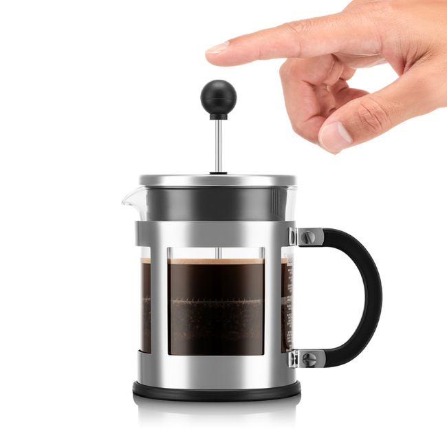 Bodum zaparzacz tłokowy French Press Kenya 0.5 l Chrome