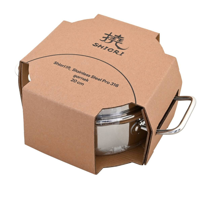 Shiori - Steel Series Pro 316 garnek indukcja 20 cm (3 l)