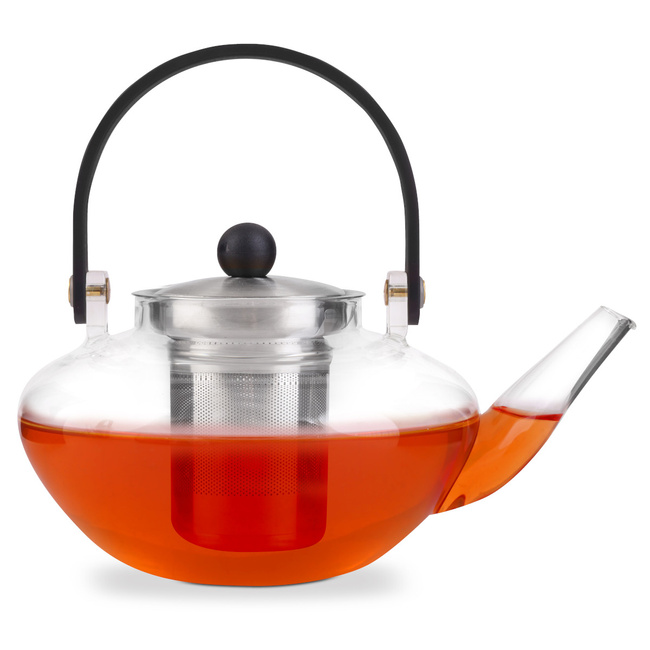Zaparzacz do herbaty 800ml Eva 1630 - Vialli Design - srebrny