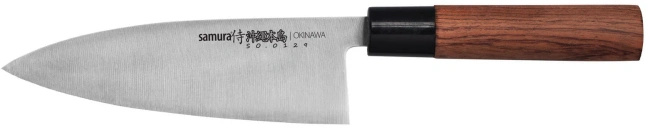 Nóż Deba Samura Okinawa SO-0129, ostrze 17 cm, stal AUS-8