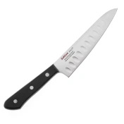 Nóż uniwersalny Sekiryu z ryflowanym ostrzem 13 cm, stal AUS-8