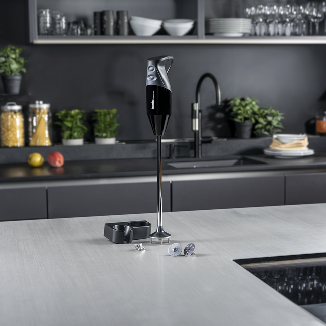 Bamix Gastro 350 - Profesjonalny blender ręczny - czarny