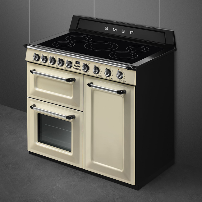 Smeg - Kuchnia wolnost, 100cm, Victoria, krem. TR103IP2 Victoria