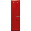 Smeg - Chłodziarko-zamrażarka FAB32LRD6 50'S RETRO STYLE - czerwony