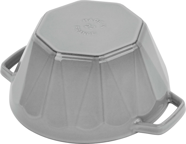 Staub Special Cocotte Garnek Żeliwny Diament 2.8 Ltr, Szary