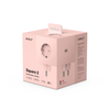 Rozszerzacz gniazd Square 2 z podwójnym USB-C 30 W, różowy - Avolt