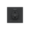 Lampka LED do gniazdka Avolt Lamp 1, czarna Stockholm Black, ściemniana