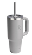 Kubek termiczny Hydro Flask Travel Tumbler 24 oz (710 ml) z uchwytem i słomką, Birch