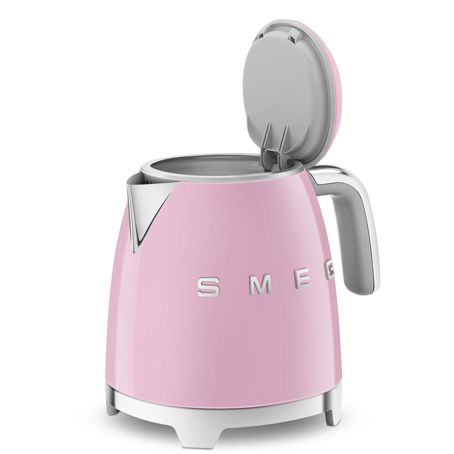 Smeg - Czajnik Mini, Pastelowy Róż 50's Style Klf05Pkeu Pastelowy Róż