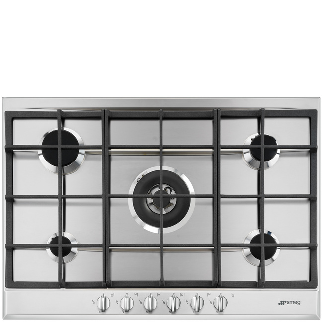 Smeg - Płyta kuchenna Selezione P272XGH Stal nierdzewna.