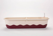 Plastia Mareta Donica Samonawadniająca Prostokątna 80 x 20 cm - beżowy