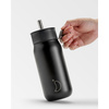 Termiczny kubek 2w1 ze słomką | 750ml | Czarny series 2 - Chillys bottles